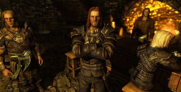Brynjolf and friends – Postcards from Skyrim